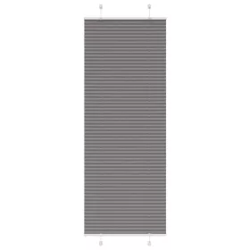   Pliszírozott redőny antracit 75x200 cm szövetszélesség 74,4 cm