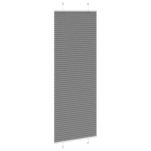 Pliszírozott redőny antracit 80x200 cm szövetszélesség 79,4 cm