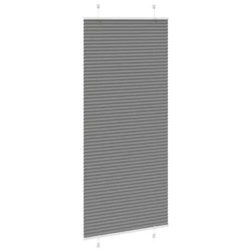 Pliszírozott redőny antracit 90x200 cm szövetszélesség 89,4 cm