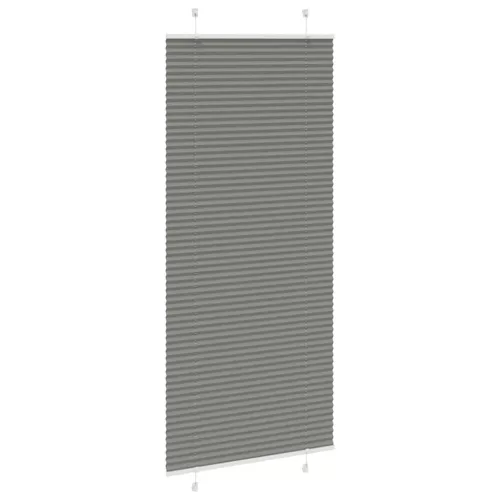 Pliszírozott redőny antracit 95x200 cm szövetszélesség 94,4 cm
