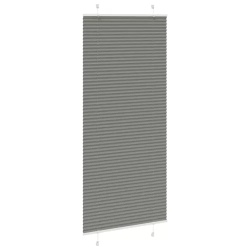 Pliszírozott redőny antracit 100x200 cm szövetszélesség 99,4 cm