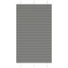 Pliszírozott redőny antracit 120x200 cm szövetszélesség 119,4cm