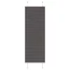 Pliszírozott redőny fekete 45x100 cm szövetszélesség 44,4 cm
