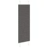 Pliszírozott redőny fekete 50x100 cm szövetszélesség 49,4 cm