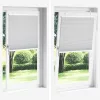 Pliszírozott redőny fekete 50x100 cm szövetszélesség 49,4 cm