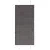 Pliszírozott redőny fekete 60x100 cm szövetszélesség 59,4 cm