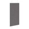 Pliszírozott redőny fekete 60x100 cm szövetszélesség 59,4 cm