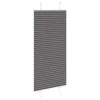 Pliszírozott redőny fekete 65x100 cm szövetszélesség 64,4 cm