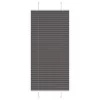 Pliszírozott redőny fekete 55x150 cm szövetszélesség 54,4 cm