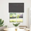 Pliszírozott redőny fekete 100x150 cm szövetszélesség 99,4 cm