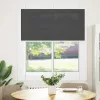 Pliszírozott redőny fekete 115x150 cm szövetszélesség 114,4 cm
