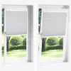 Pliszírozott redőny fekete 60x200 cm szövetszélesség 59,4 cm