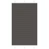 Pliszírozott redőny fekete 120x200 cm szövetszélesség 119,4 cm