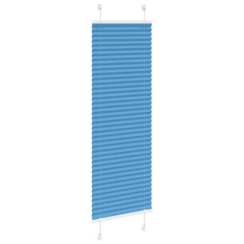 Pliszírozott redőny kék 40x100 cm szövetszélesség 39,4 cm