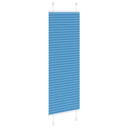 Pliszírozott redőny kék 45x100 cm szövetszélesség 44,4 cm