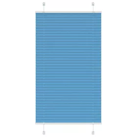   Pliszírozott redőny kék 70x100 cm szövetszélesség 69,4 cm