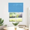 Pliszírozott redőny kék 85x100 cm szövetszélesség 84,4 cm