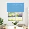 Pliszírozott redőny kék 105x100 cm szövetszélesség 104,4 cm