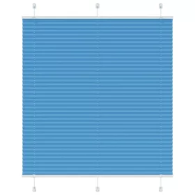   Pliszírozott redőny kék 120x100 cm szövetszélesség 119,4 cm
