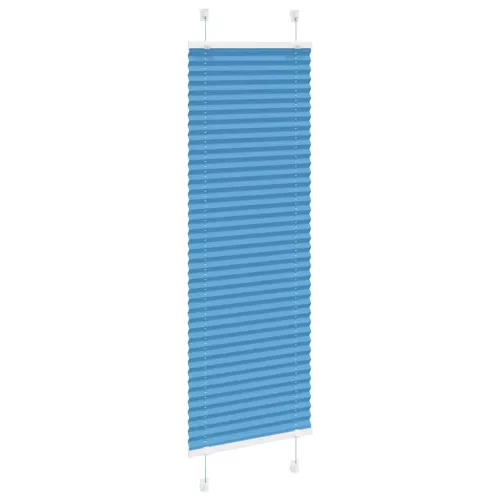 Pliszírozott redőny kék 40x150 cm szövetszélesség 39,4 cm