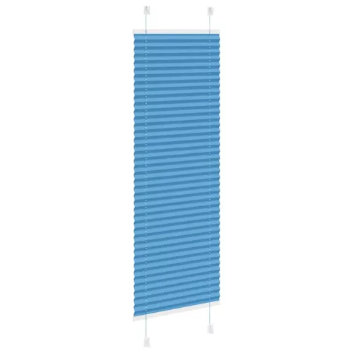 Pliszírozott redőny kék 40x150 cm szövetszélesség 39,4 cm