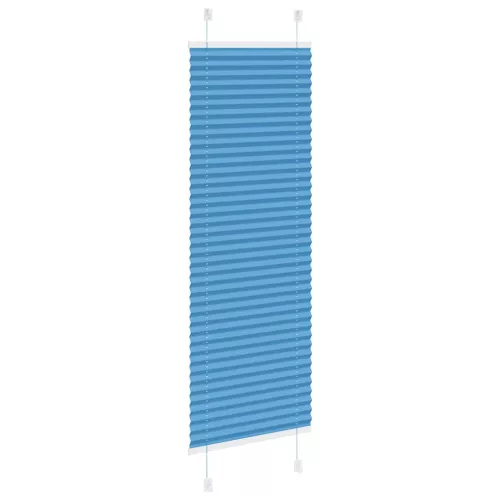 Pliszírozott redőny kék 45x150 cm szövetszélesség 44,4 cm