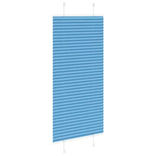 Pliszírozott redőny kék 55x150 cm Szövetszélesség 54,4 cm
