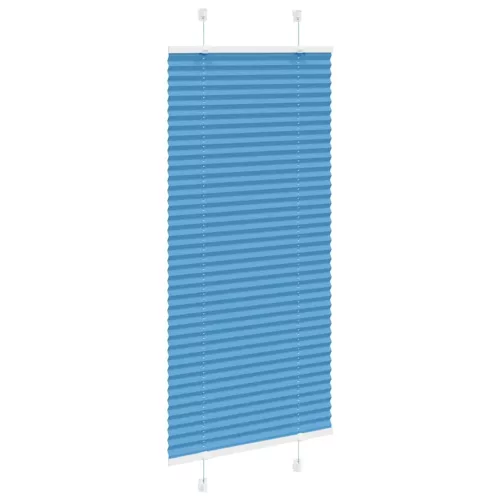Pliszírozott redőny kék 60x150 cm Szövetszélesség 59,4 cm