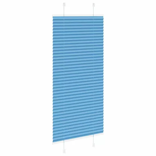 Pliszírozott redőny kék 65x150 cm szövetszélesség 64,4 cm