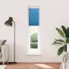 Pliszírozott redőny kék 40x200 cm szövetszélesség 39,4 cm
