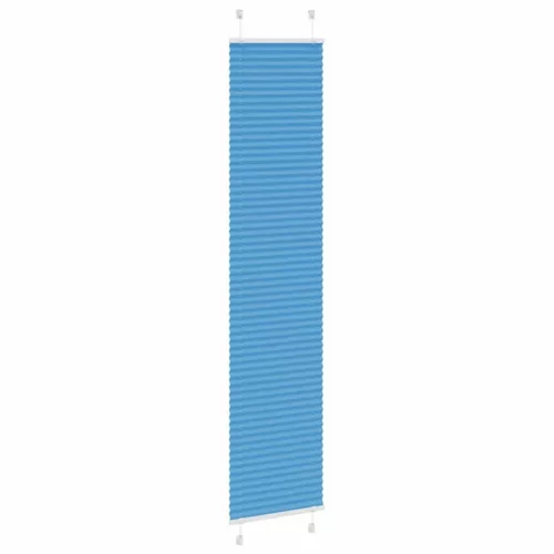 Pliszírozott redőny kék 50x200 cm szövetszélesség 49,4 cm