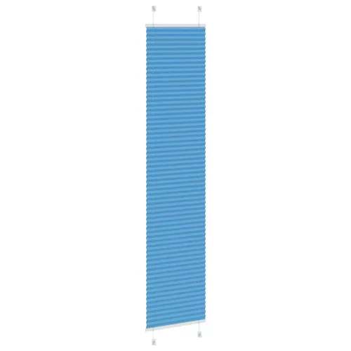 Pliszírozott redőny kék 50x200 cm szövetszélesség 49,4 cm