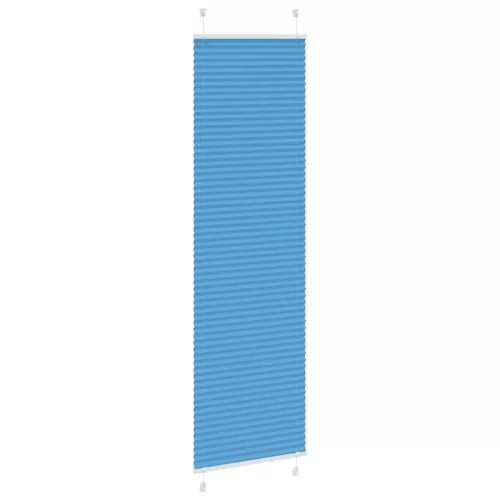 Pliszírozott redőny kék 55x200 cm Szövetszélesség 54,4 cm