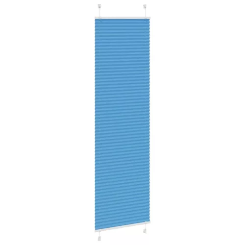 Pliszírozott redőny kék 60x200 cm Szövetszélesség 59,4 cm
