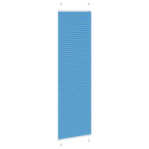 Pliszírozott redőny kék 60x200 cm Szövetszélesség 59,4 cm