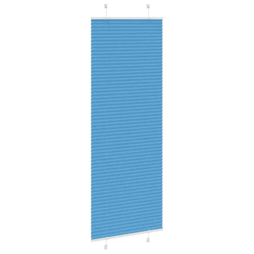 Pliszírozott redőny kék 70x200 cm szövetszélesség 69,4 cm
