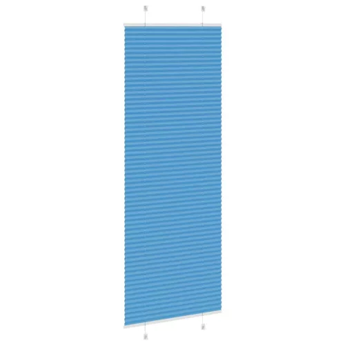 Pliszírozott redőny kék 70x200 cm szövetszélesség 69,4 cm