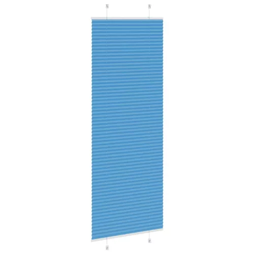 Pliszírozott redőny kék 80x200 cm szövetszélesség 79,4 cm