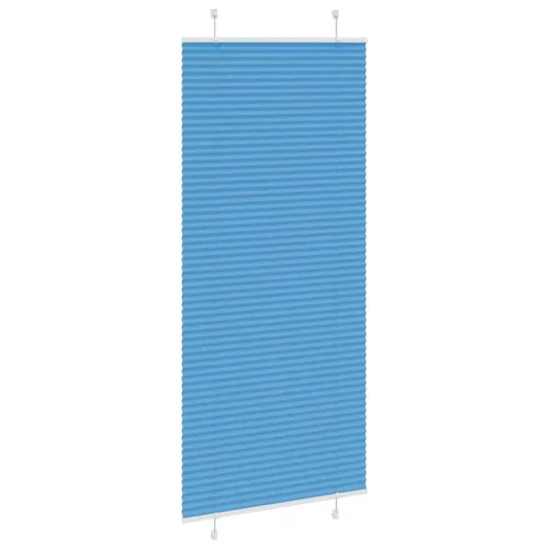 Pliszírozott redőny kék 100x200 cm szövetszélesség 99,4 cm