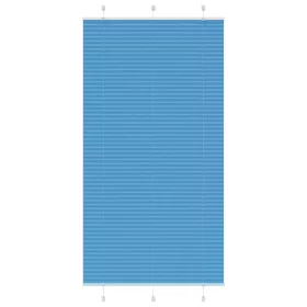   Pliszírozott redőny kék 110x200 cm szövetszélesség 109,4 cm