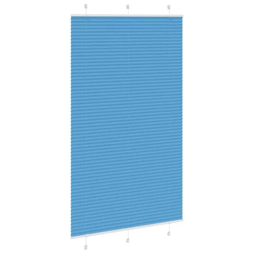 Pliszírozott redőny kék 115x200 cm szövetszélesség 114,4 cm