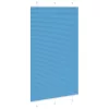 Pliszírozott redőny kék 120x200 cm szövetszélesség 119,4 cm