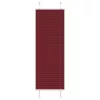 Pliszírozott redőny Bordeaux piros 40x100 cm szövetszélesség