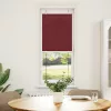 Pliszírozott redőny Bordeaux piros 40x100 cm szövetszélesség