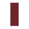 Pliszírozott redőny Bordeaux piros 45x100 cm Szövetszélesség