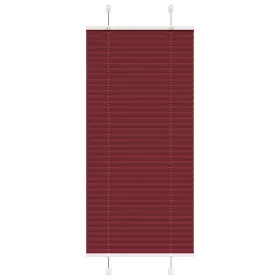   Pliszírozott redőny Bordeaux piros 55x100 cm Szövetszélesség