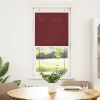 Pliszírozott redőny Bordeaux piros 55x100 cm Szövetszélesség
