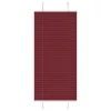 Pliszírozott redőny Bordeaux piros 60x100 cm Szövetszélesség
