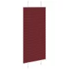 Pliszírozott redőny Bordeaux piros 65x100 cm szövetszélesség
