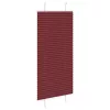 Pliszírozott redőny Bordeaux piros 65x100 cm szövetszélesség